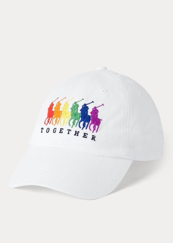 Women's Polo Ralph Lauren Pride Chino Ball Caps | 875192JHG